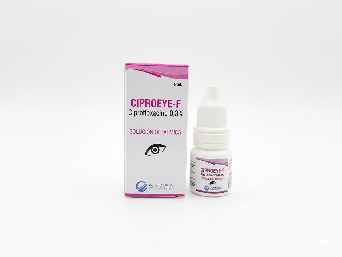 CIPROEYE-F — Ciprofloxacino 0.3 %