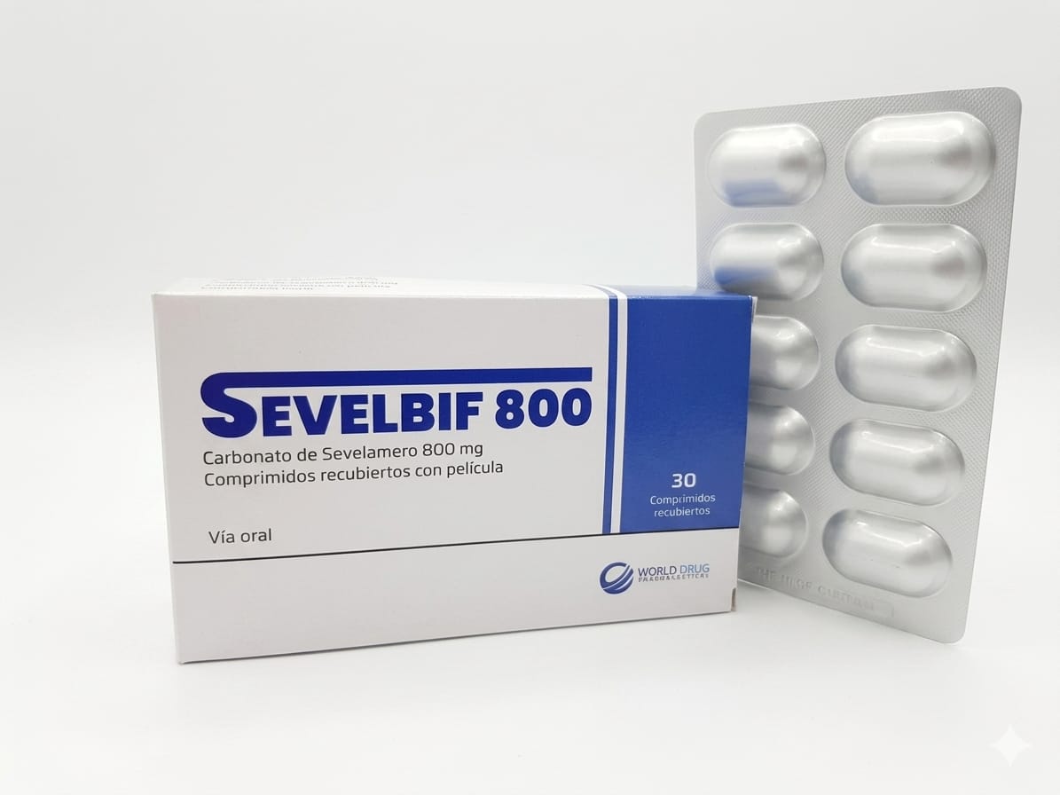 SEVELBIF 800 — Carbonato de sevelámero 800 mg